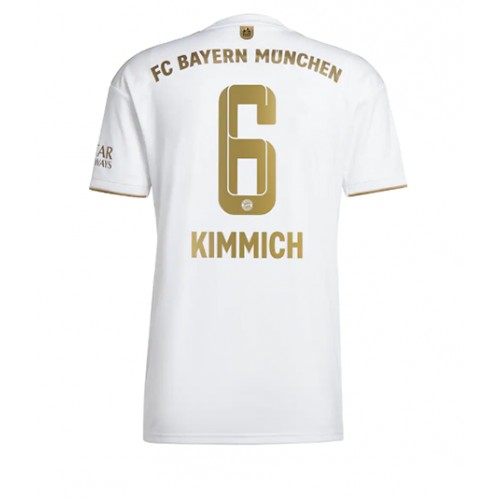 Bayern Munich Joshua Kimmich #6 Bortedrakt 2022-23 Kortermet Bayern Munich Joshua Kimmich #6 Bortedrakt 2022-23 Kortermet
